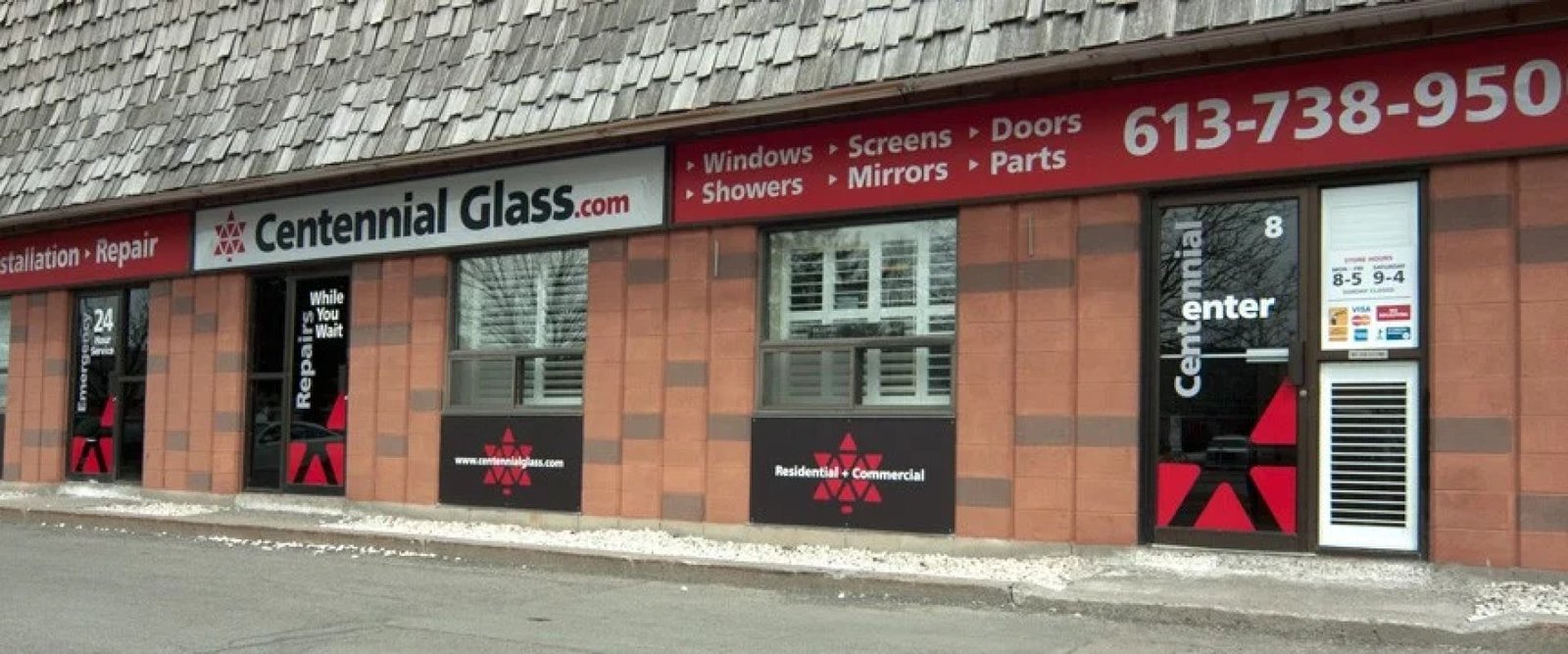 Ottawa Valley Glass team at work