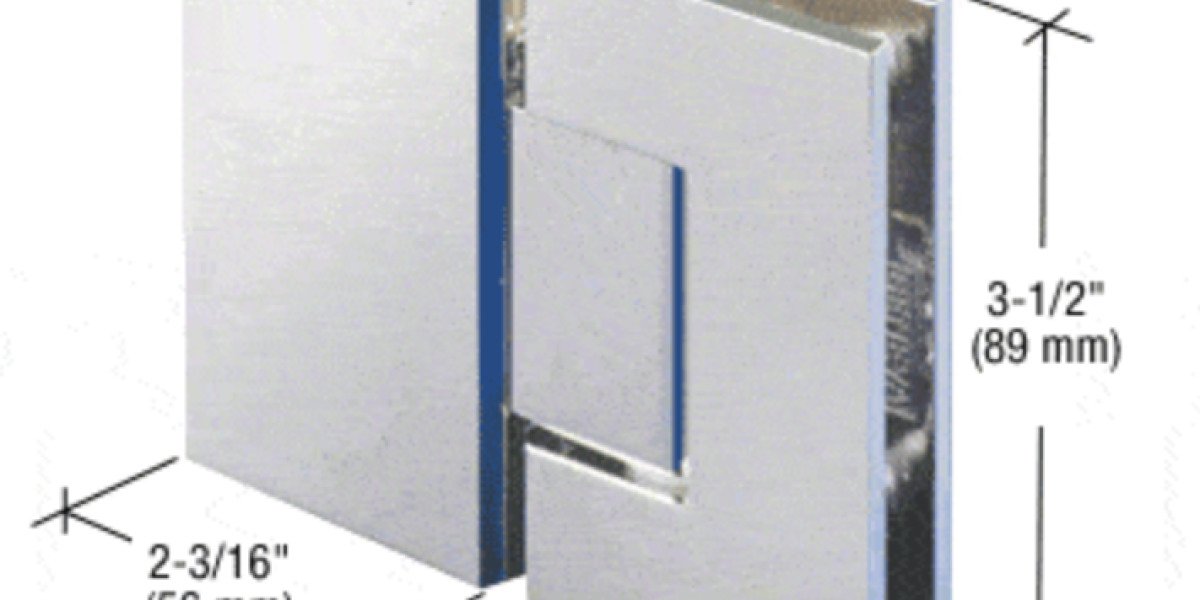 Shower glass hardware options